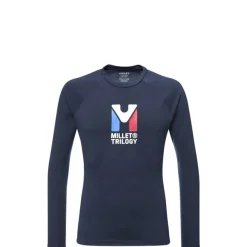 Millet Trilogy Wool Ts Ls M Saphir