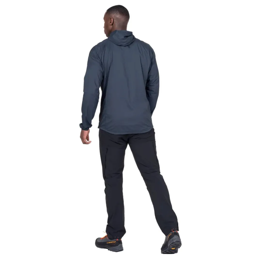 Mountain Equipment Aerofoil Hooded Mens Jacket Blue Nights