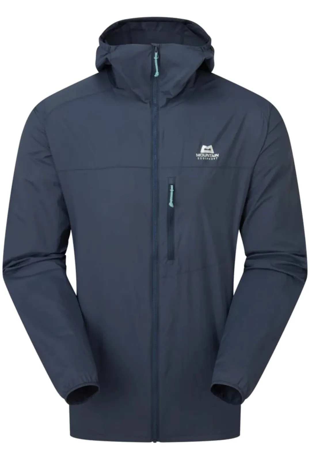 Mountain Equipment Aerofoil Hooded Mens Jacket Blue Nights