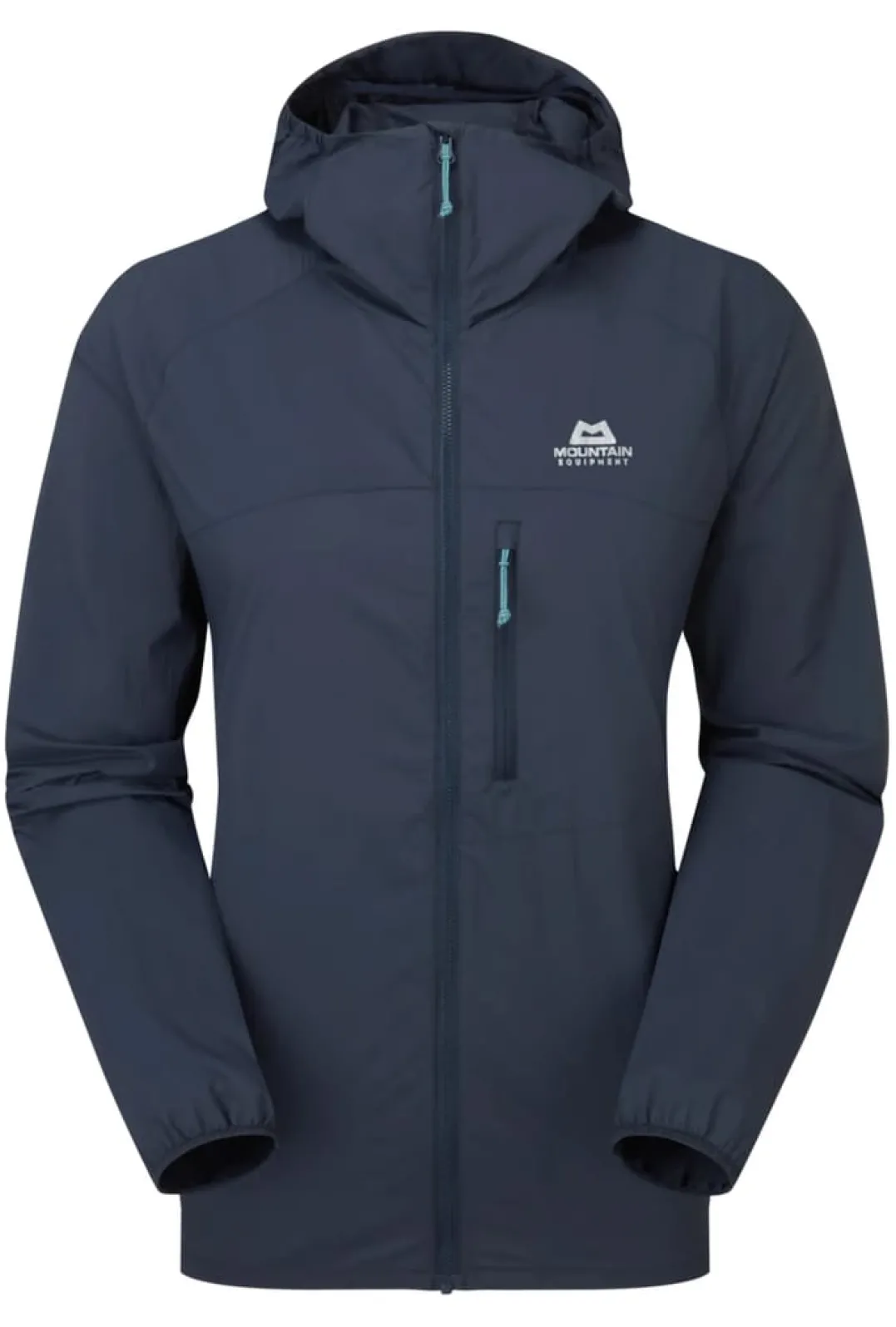 Mountain Equipment Aerofoil Hooded Wmns Jacket Blue Nights