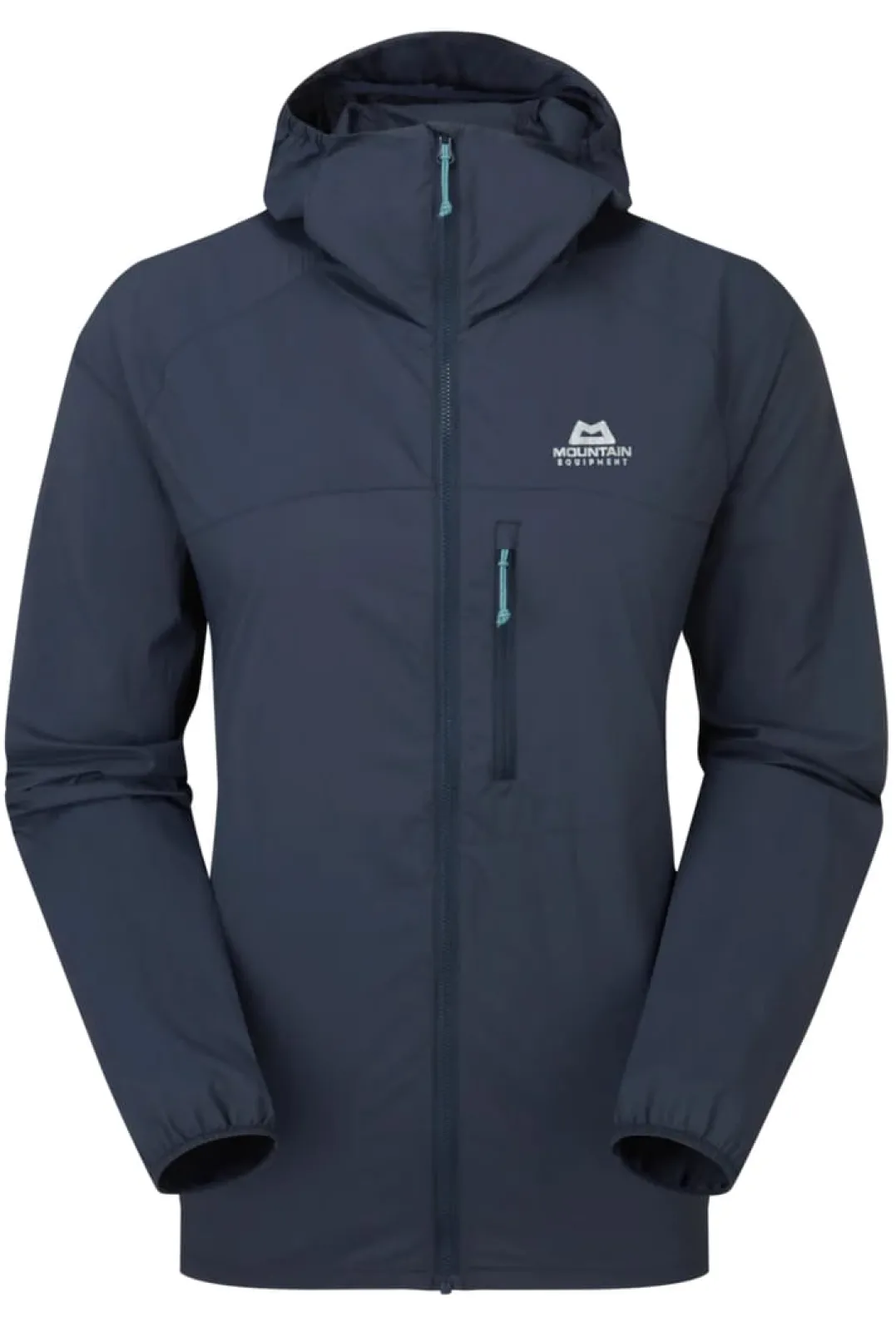 Mountain Equipment Aerofoil Hooded Wmns Jacket Blue Nights