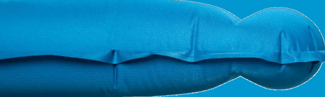 Mountain Equipment Aerostat Down 7.0 Mat Long Mykonos Blue