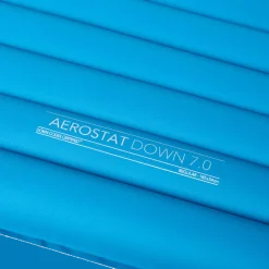 Mountain Equipment Aerostat Down 7.0 Mat Wide Regular Mykonos Blue