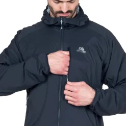 Mountain Equipment Aerotherm Mens Jacket Blue Nights