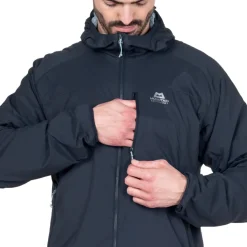 Mountain Equipment Aerotherm Mens Jacket Blue Nights