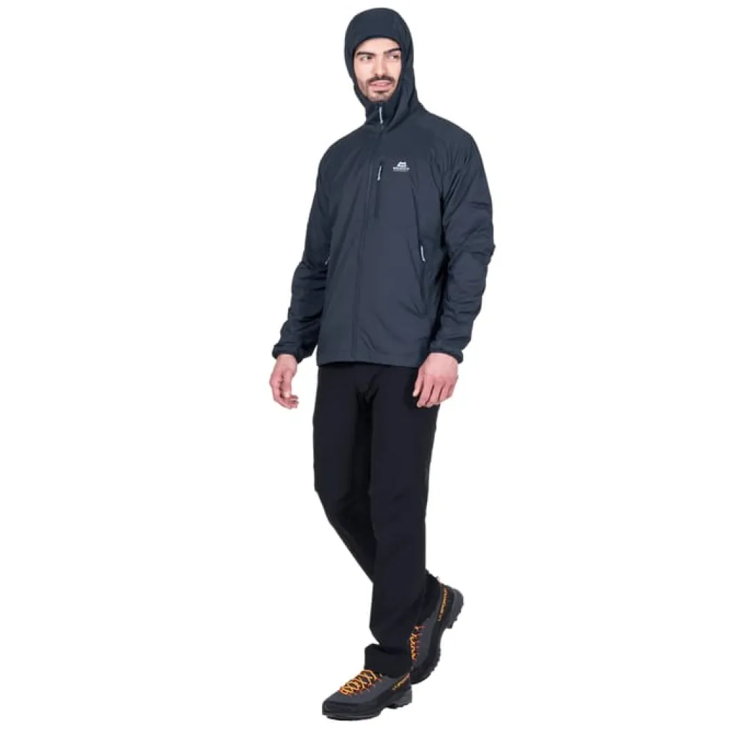 Mountain Equipment Aerotherm Mens Jacket Blue Nights