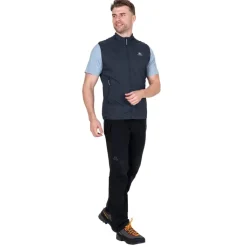 Mountain Equipment Aerotherm Mens Vest Blue Nights