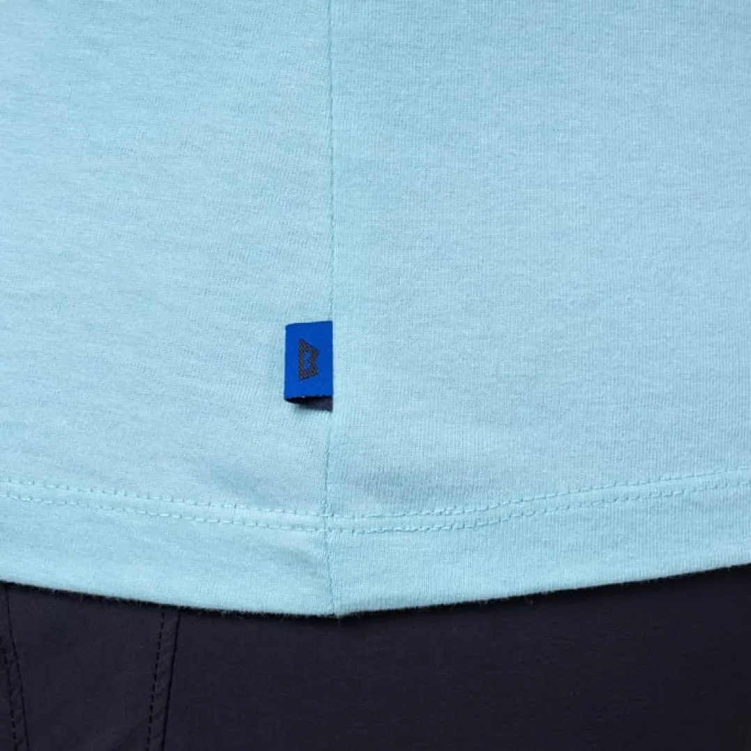 Mountain Equipment Alpenglow Wmns Tee Stellar Blue
