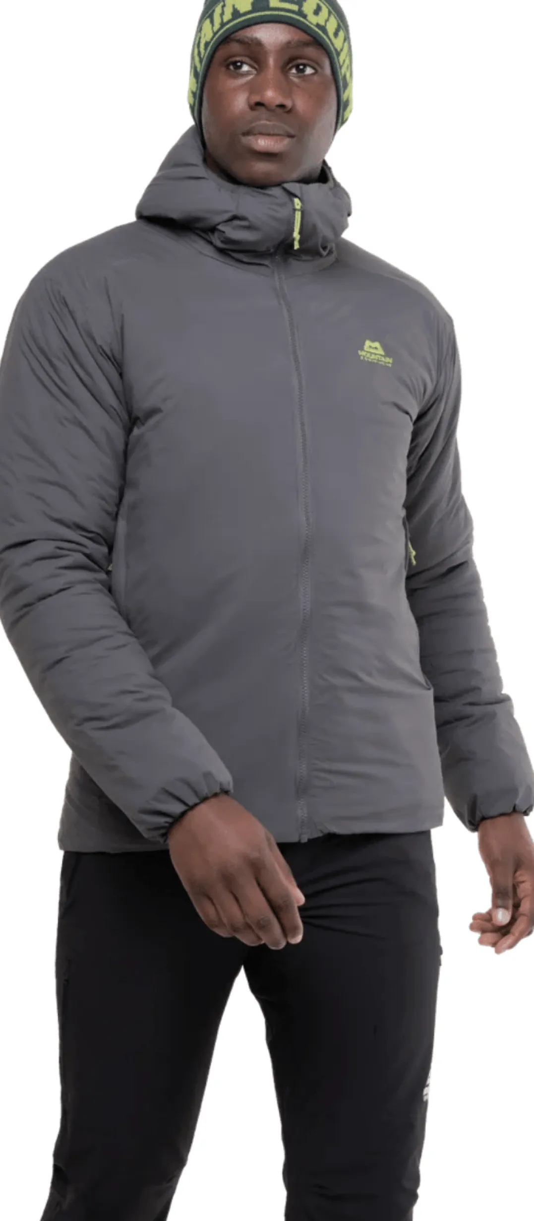 Mountain Equipment Andola Hooded Mens Jacket Anvil Grey