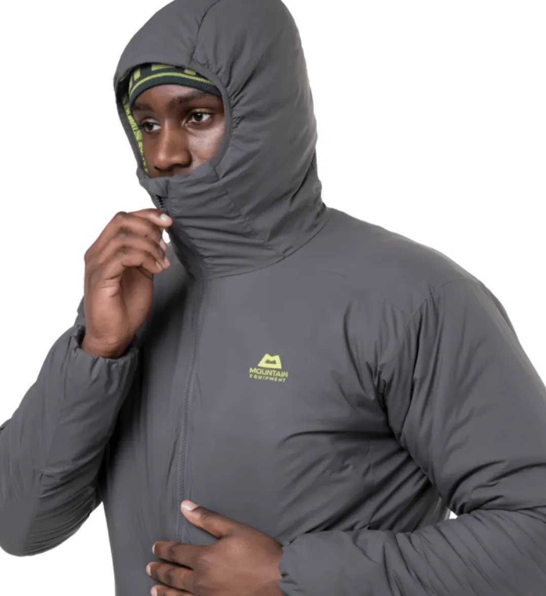 Mountain Equipment Andola Hooded Mens Jacket Anvil Grey