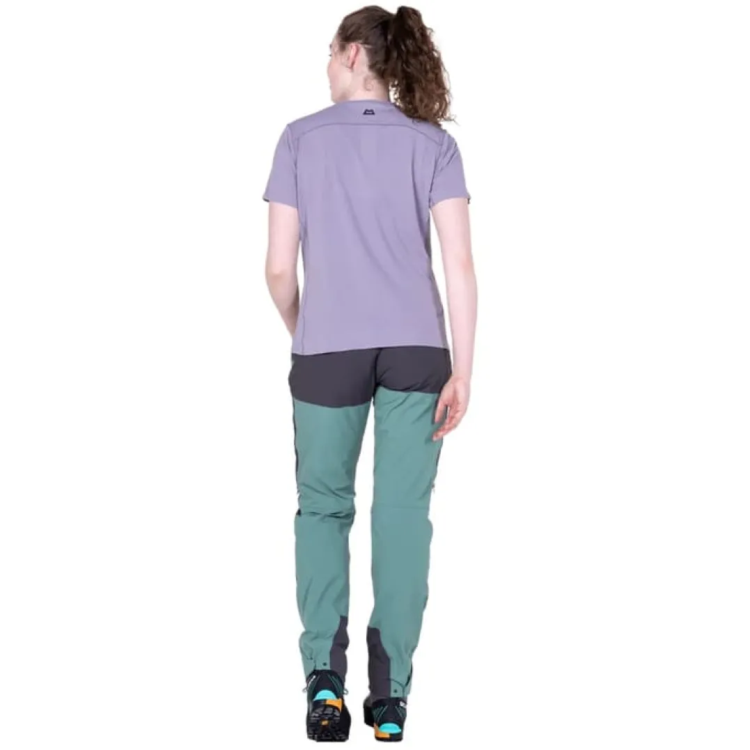 Mountain Equipment Chamois Alpine Wmns Pant Seapine/anvilgrey
