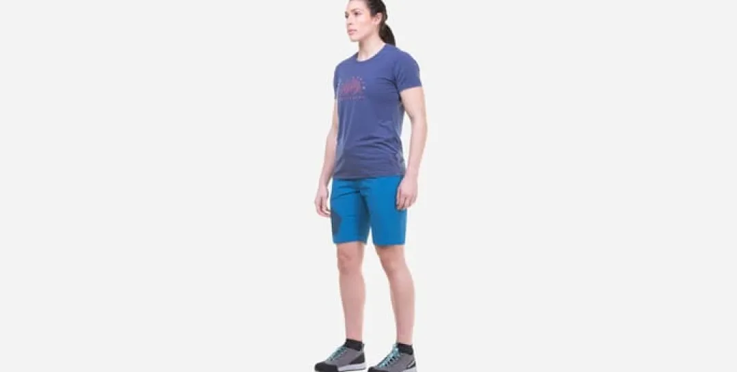Mountain Equipment Comici Wmns Short Ombre Blue