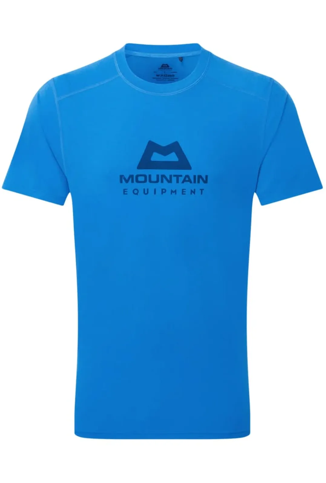 Mountain Equipment Headpoint Emblem Mens Tee Atlantic Blue