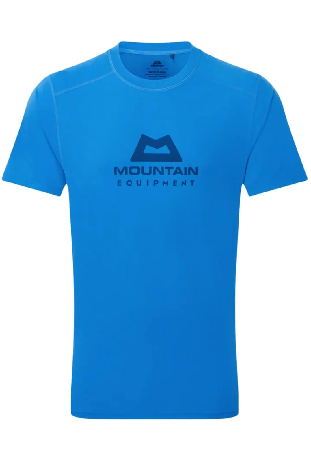 Mountain Equipment Headpoint Emblem Mens Tee Atlantic Blue