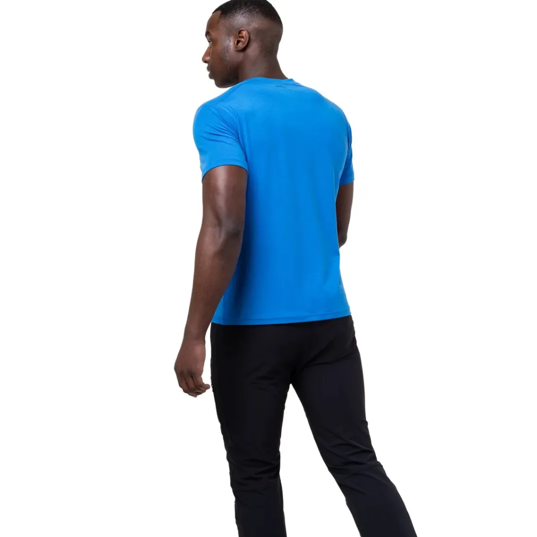 Mountain Equipment Headpoint Mens Tee Admiral Blue
