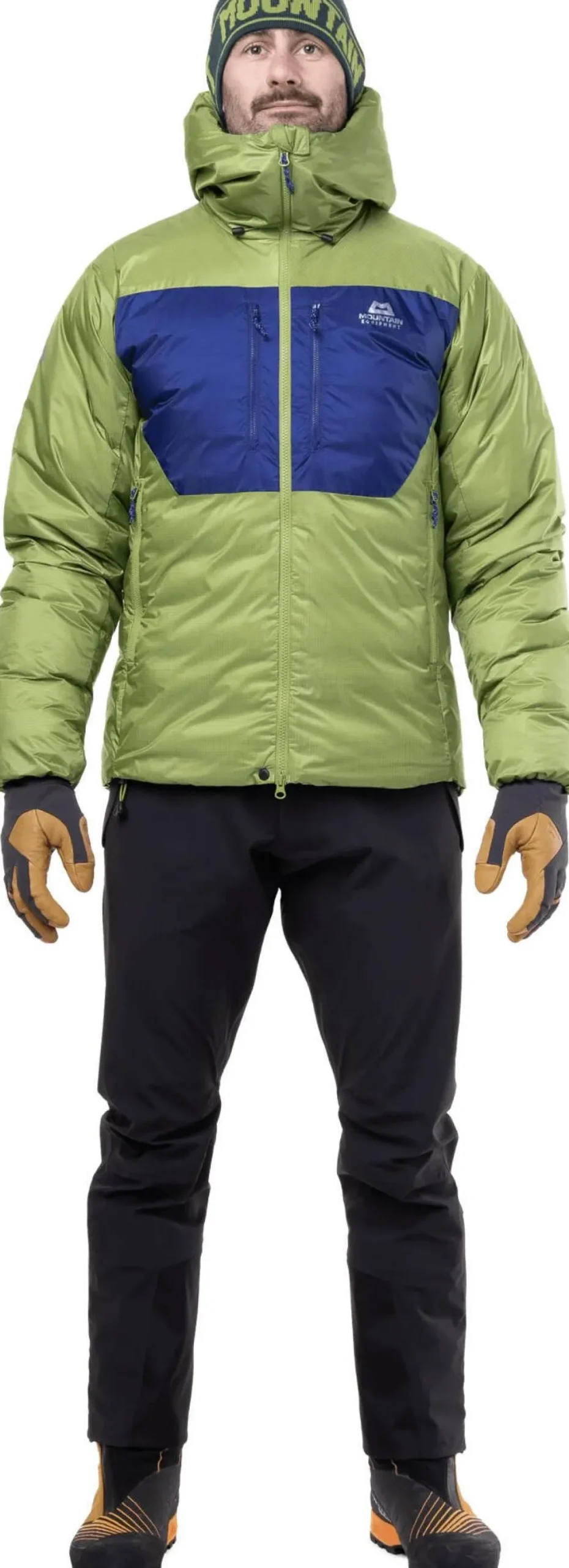 Mountain Equipment Jiega Mens Jacket Cactus/admiral