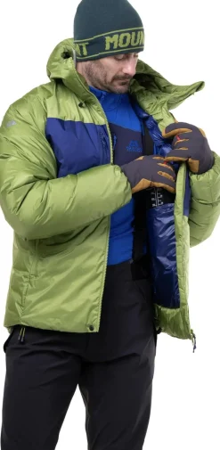 Mountain Equipment Jiega Mens Jacket Cactus/admiral