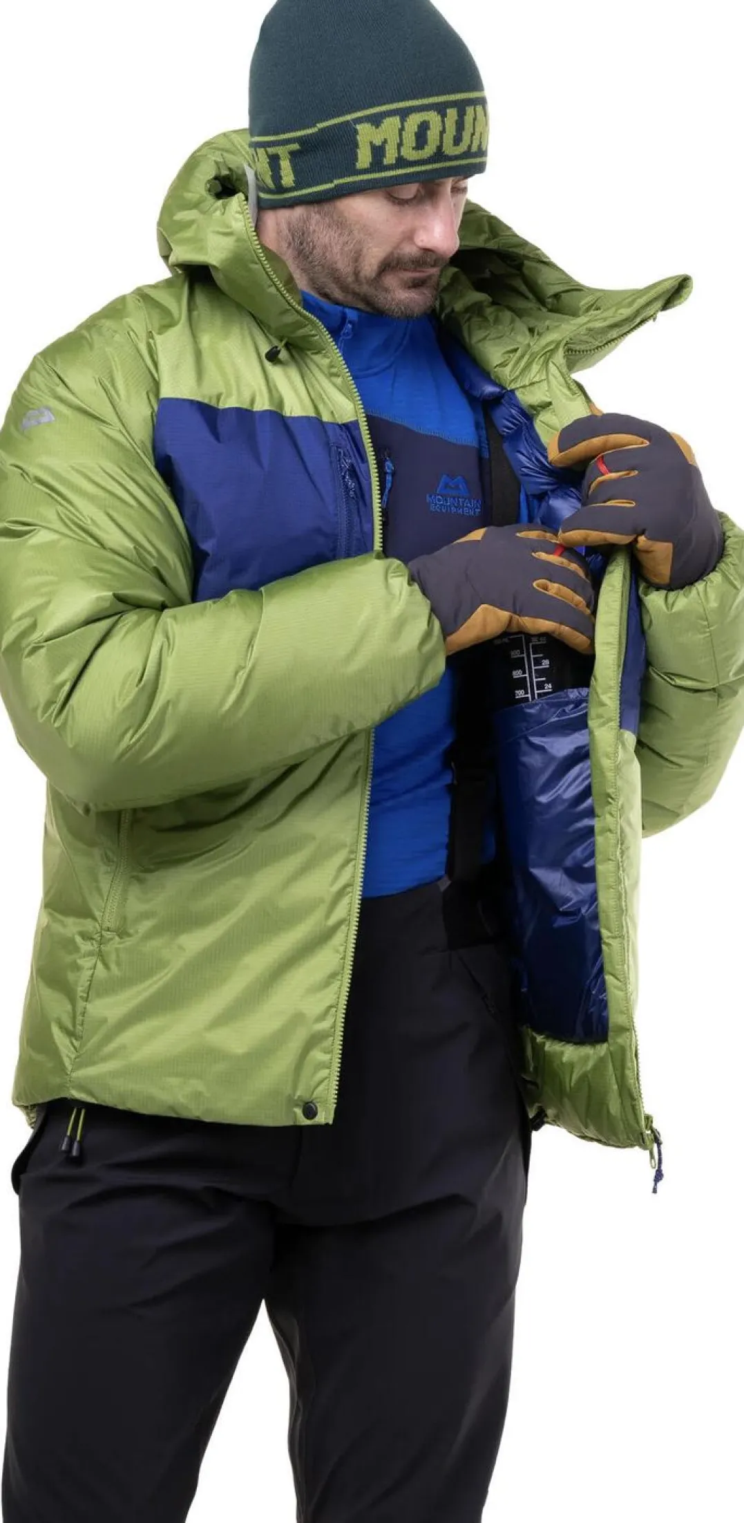 Mountain Equipment Jiega Mens Jacket Cactus/admiral