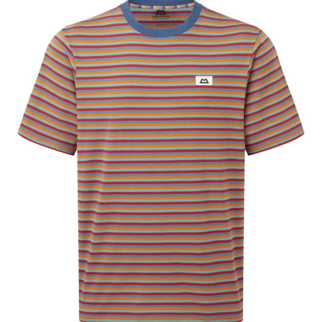Mountain Equipment Lava Mens Tee Stanage Stripe