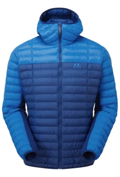 Mountain Equipment Men's Particle Hooded Jacket Admiral/atlantic