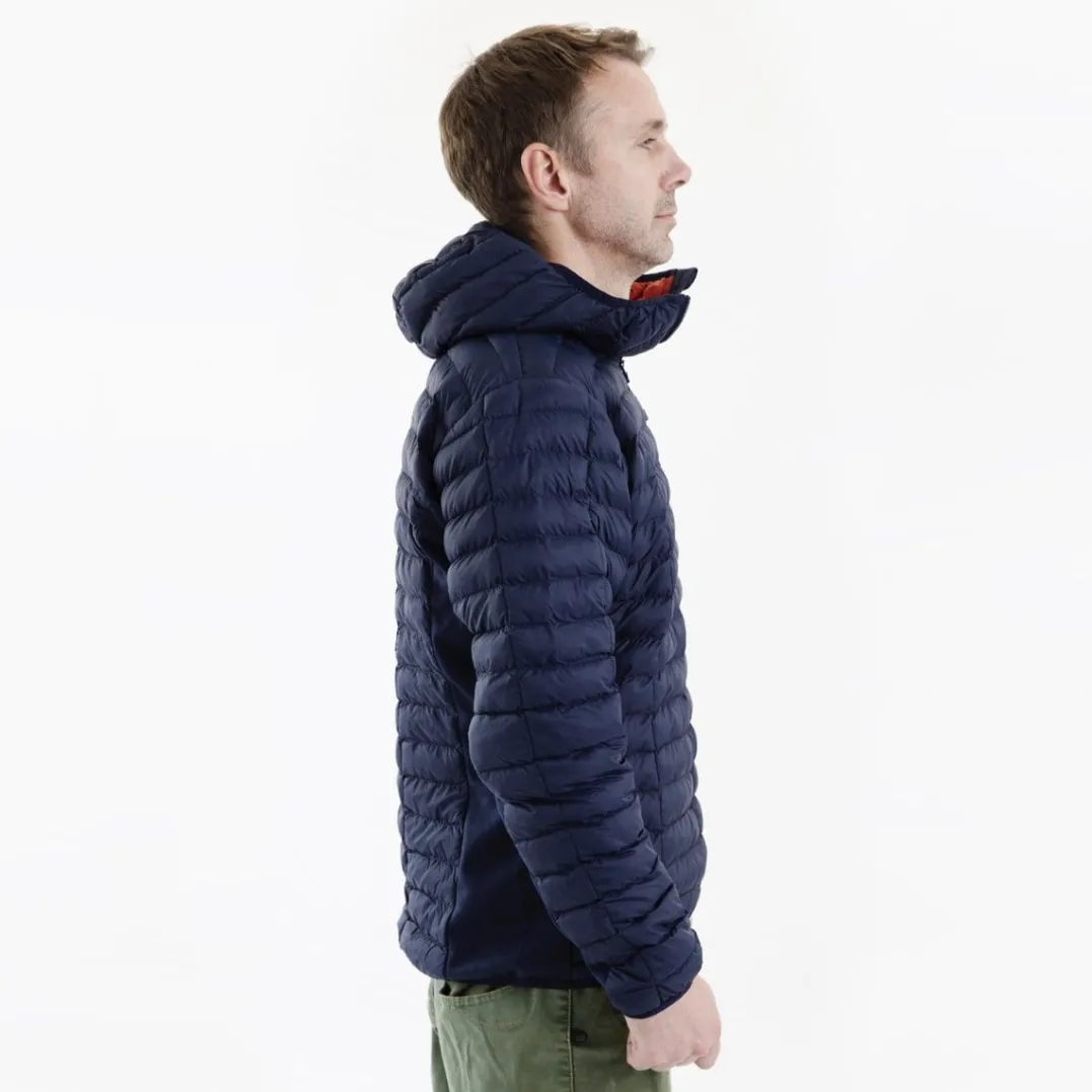 Mountain Equipment Men's Particle Hooded Jacket Cosmos/Redrock