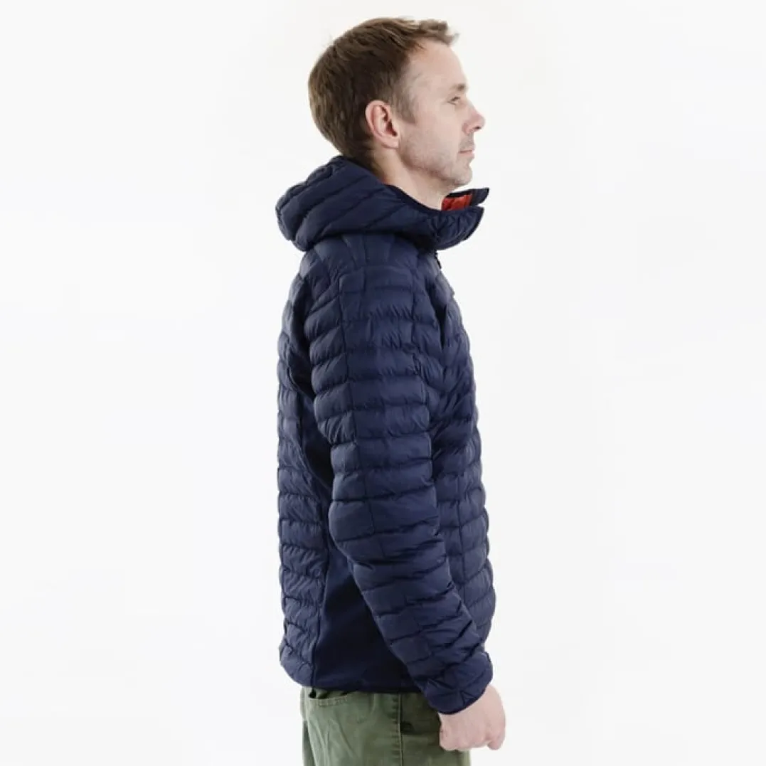 Mountain Equipment Men's Particle Hooded Jacket Cosmos/Redrock