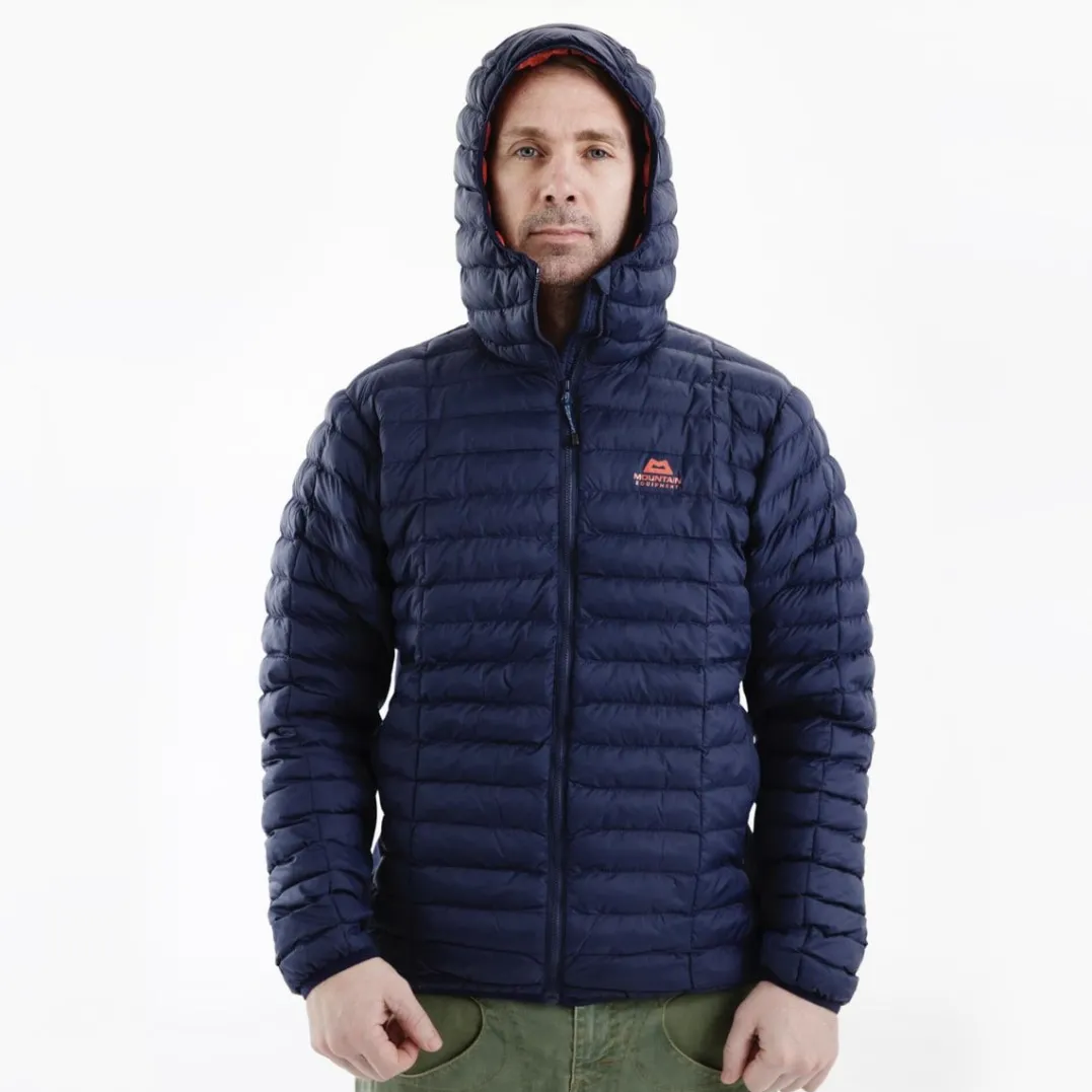 Mountain Equipment Men's Particle Hooded Jacket Cosmos/Redrock
