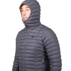 Mountain Equipment Men's Particle Hooded Jacket Anvil/Obsidian
