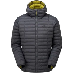 Mountain Equipment Men's Particle Hooded Jacket Anvil/Obsidian