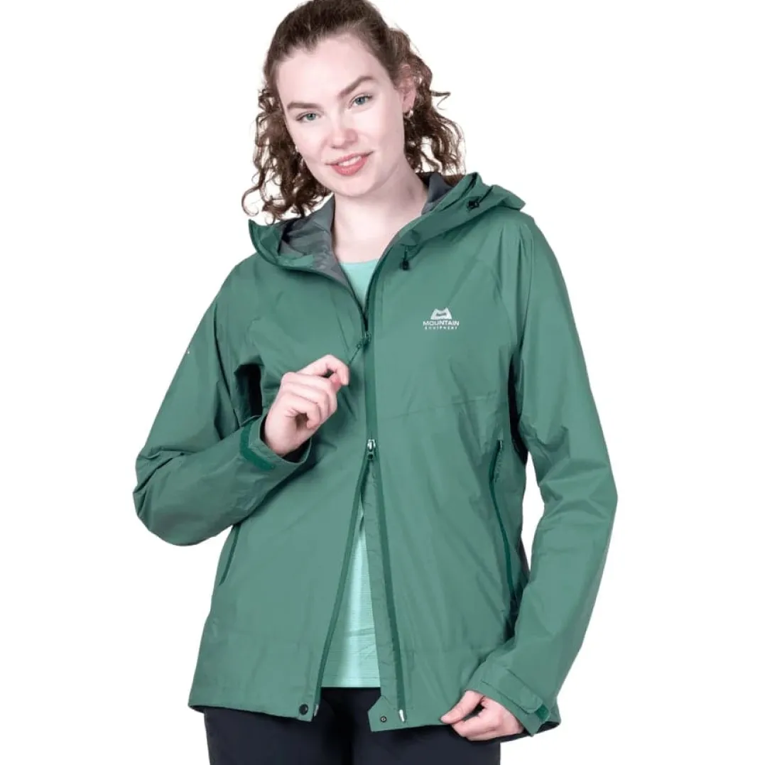 Mountain Equipment Raintower Wmns Jacket Sea Pine