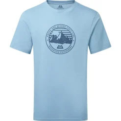Mountain Equipment Roundel Mens Tee Heritage Blue