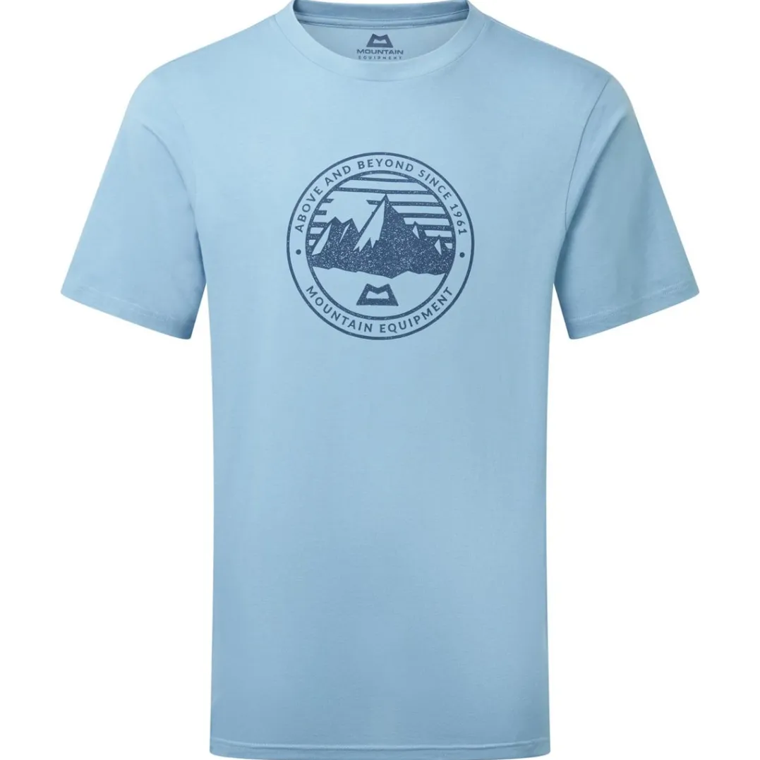 Mountain Equipment Roundel Mens Tee Heritage Blue