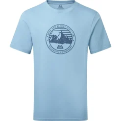 Mountain Equipment Roundel Mens Tee Heritage Blue