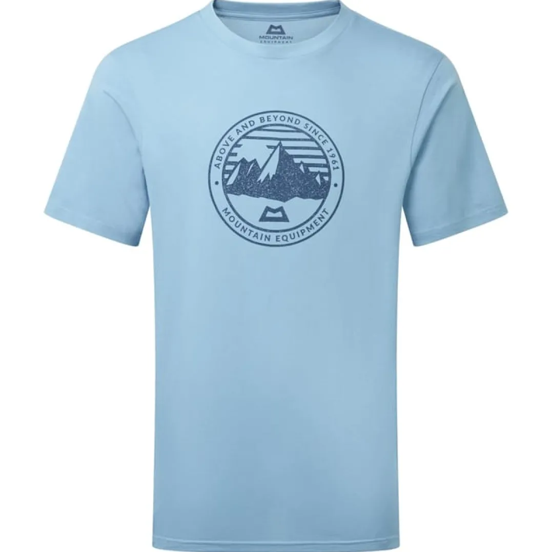 Mountain Equipment Roundel Mens Tee Heritage Blue
