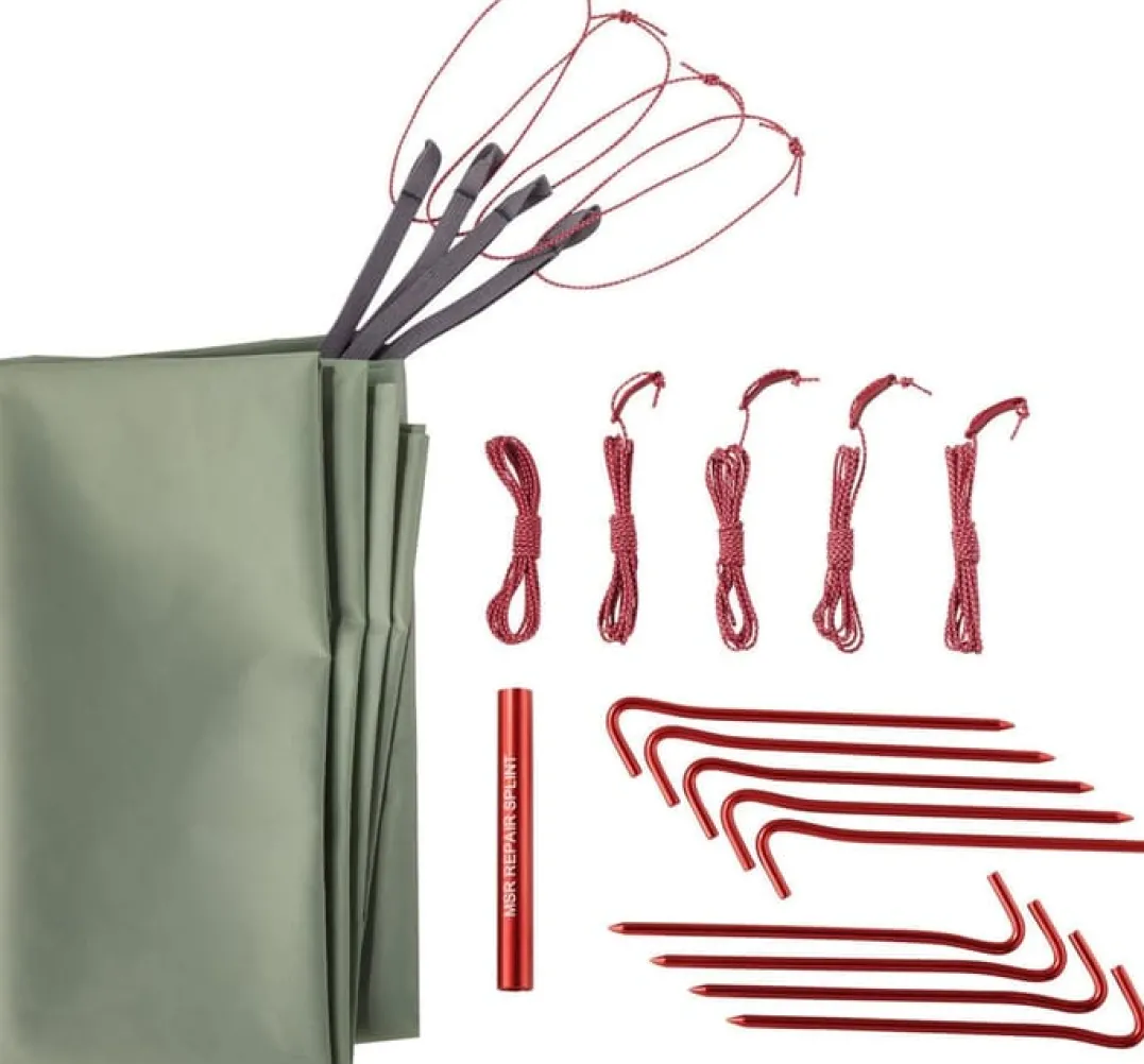 MSR Elixir 3 Tent Footprint Incl Green