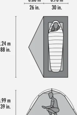 MSR Elixir 1 Tent Footprint Incl Green