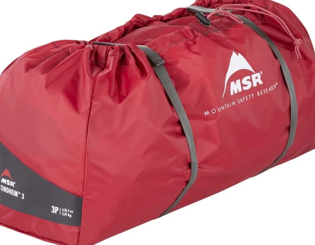 MSR Tindheim 3-Person Backpacking Tunnel Tent Green
