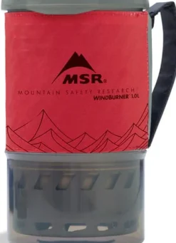 MSR WindBurner Personal Stove System Red