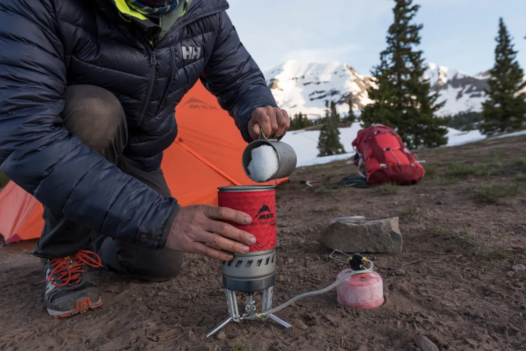 MSR WindBurner Personal Stove System Red