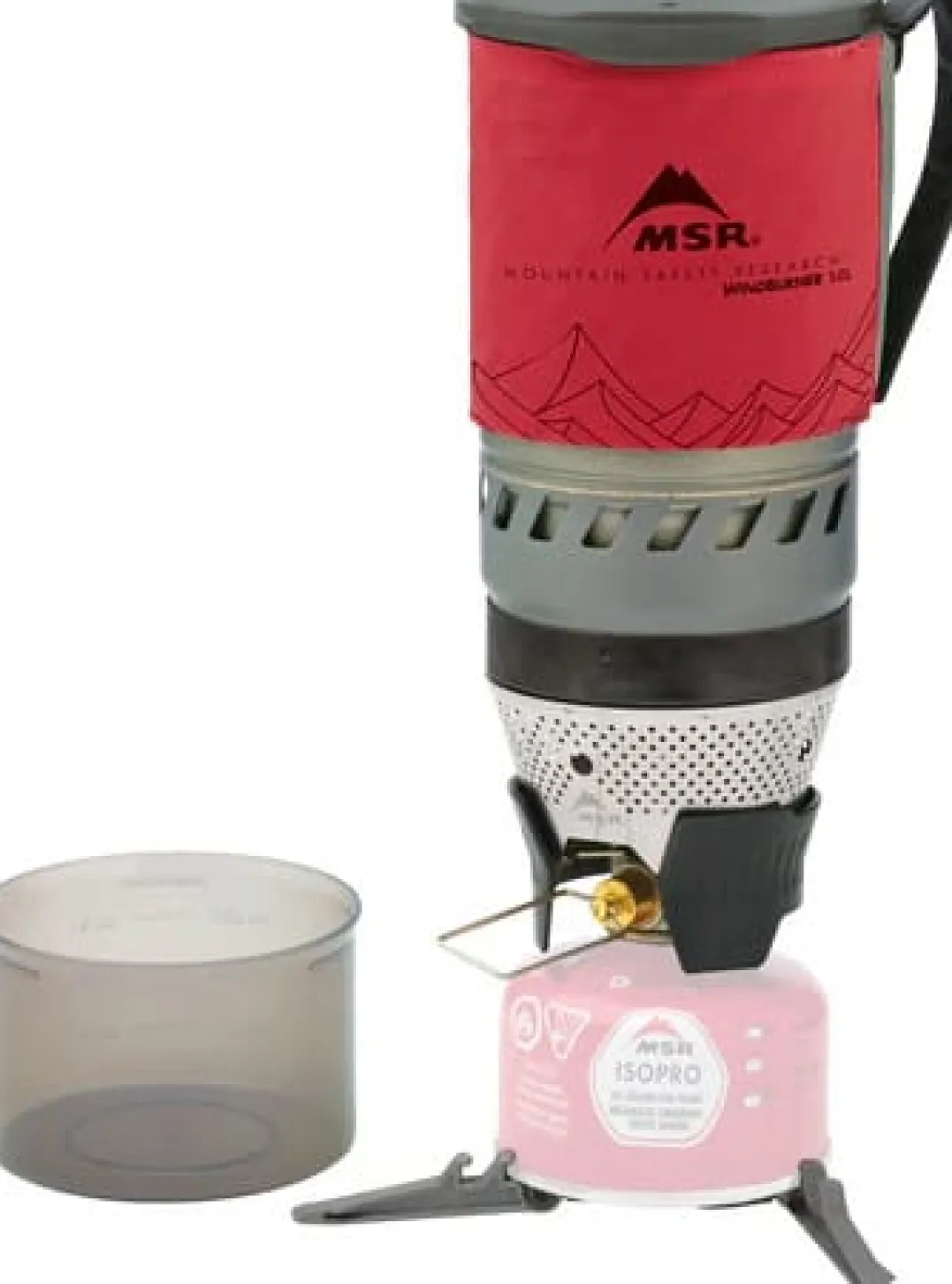 MSR WindBurner Personal Stove System Red