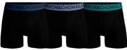 Muchachomalo 1010 3pk Microfiber Boxer 71 Black/black/black