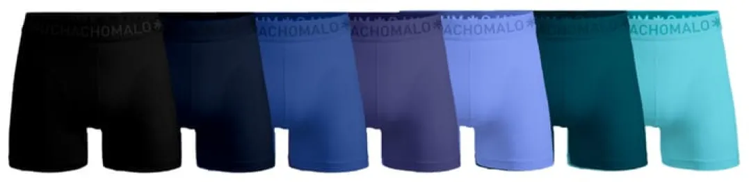 Muchachomalo 1010 Solid Boxer 7pk 770 Assorted