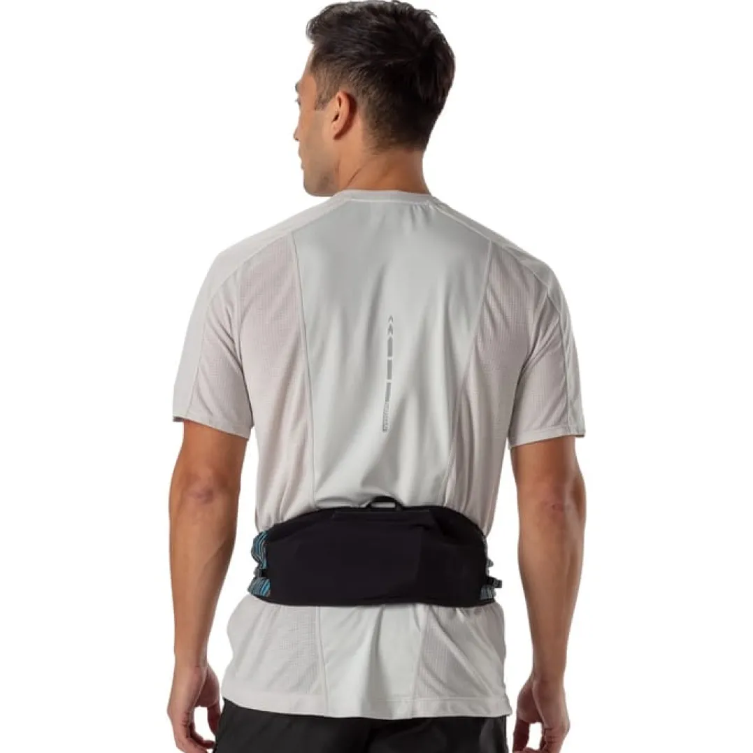 Nathan Pinnacle Series Waistpack Black/Blue Me Away