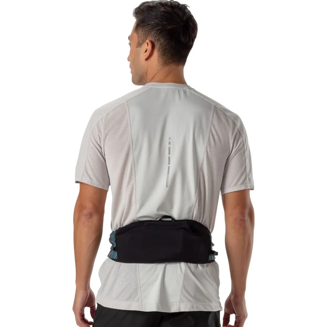 Nathan Pinnacle Series Waistpack Black/Blue Me Away