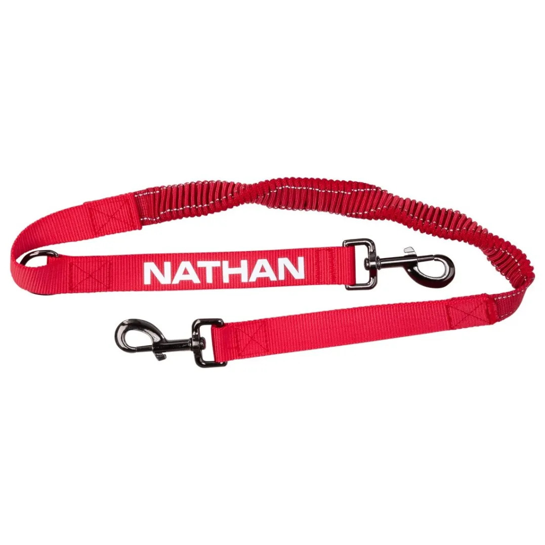 Nathan Run Companion Runner'S Waist Belt + Leash Vapor Blue