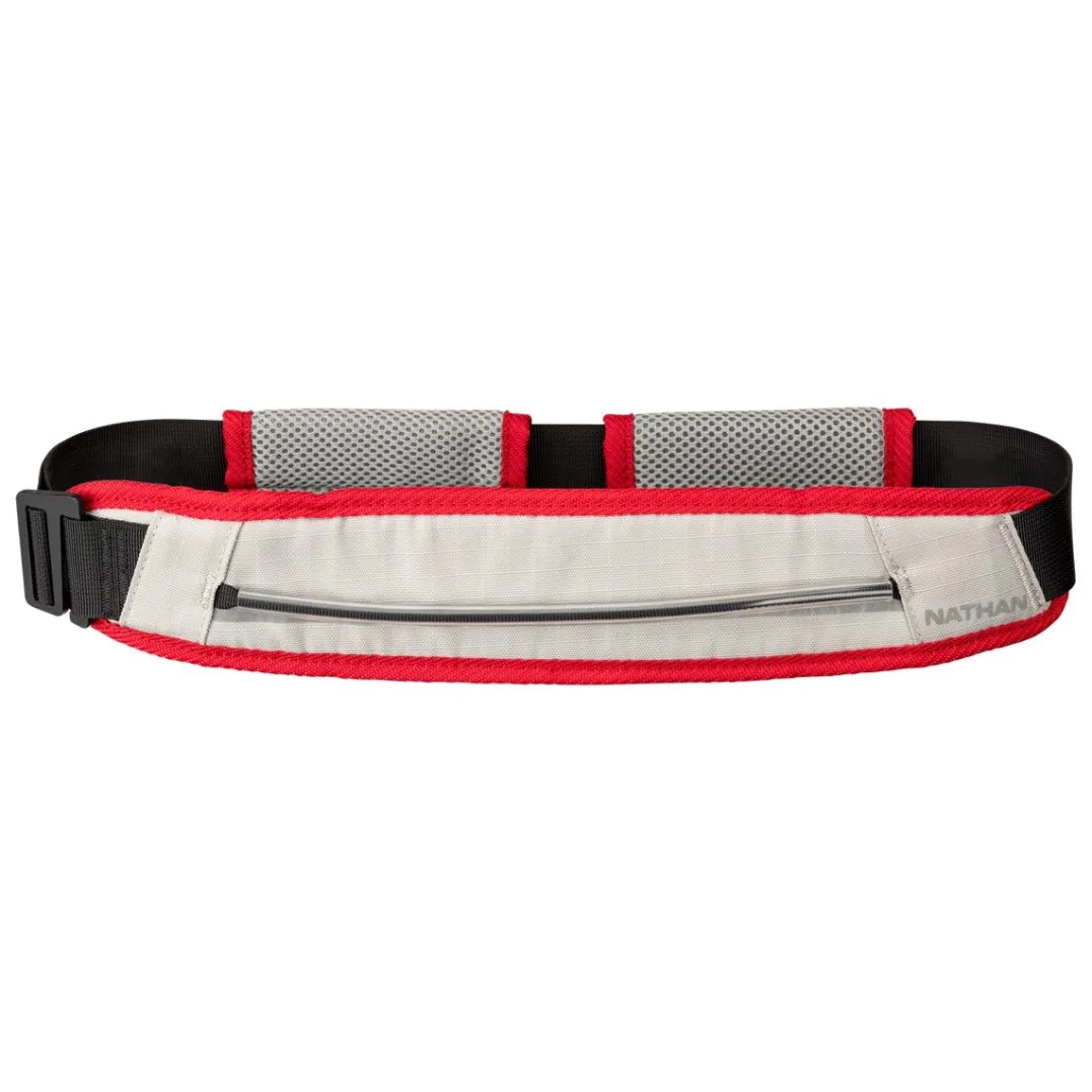 Nathan Run Companion Runner'S Waist Belt + Leash Vapor Blue