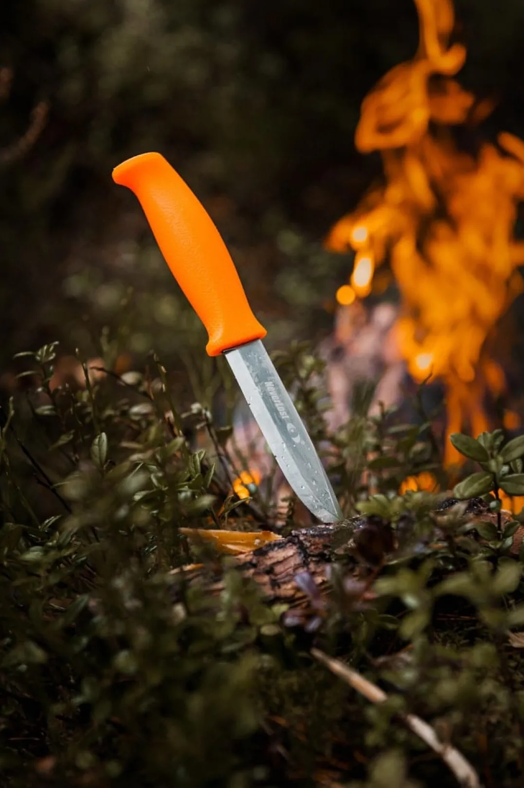 NeverLost Arbeidskniv Orange