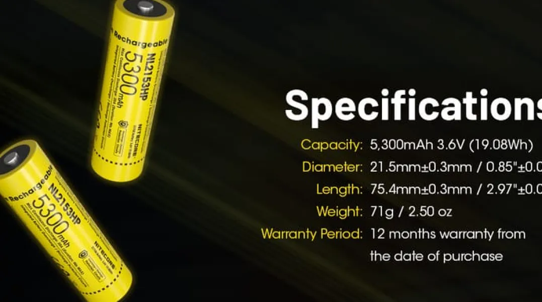 Nitecore Nitecore Nl2153hp Yellow