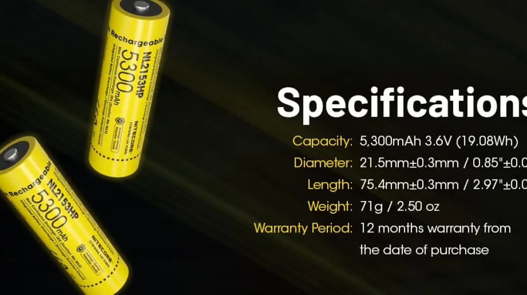 Nitecore Nitecore Nl2153hp Yellow