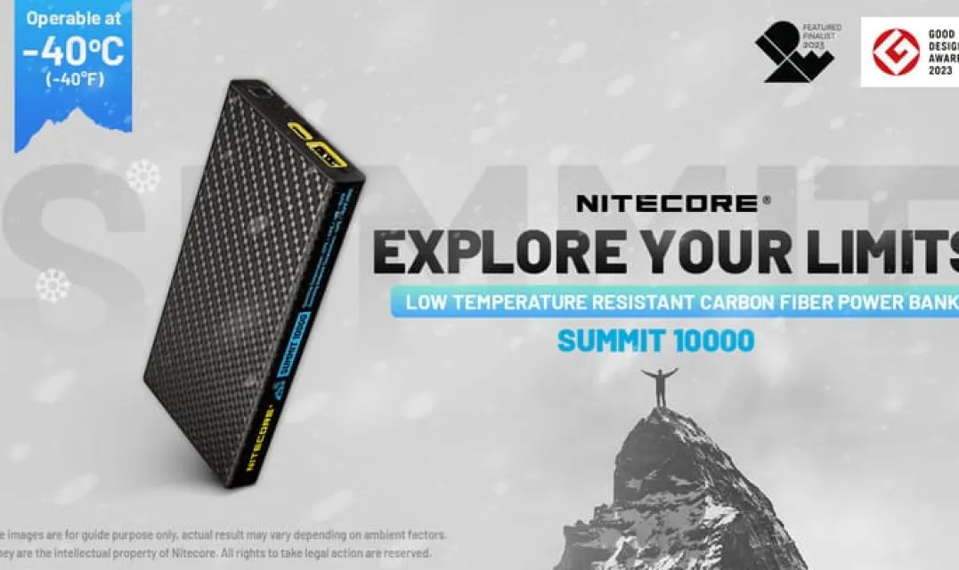 Nitecore Summit 10000 Mah Powerbank Black